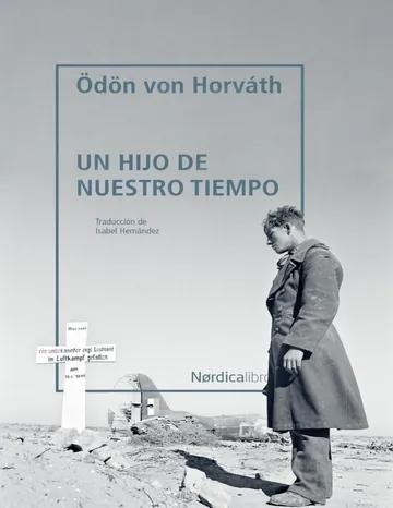 Un hijo de nuestro tiempo de Ödön von Horváth, portada del libro