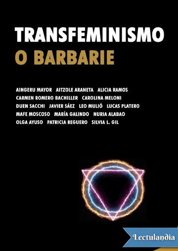 Transfeminismo o barbarie de AA. VV., portada del libro