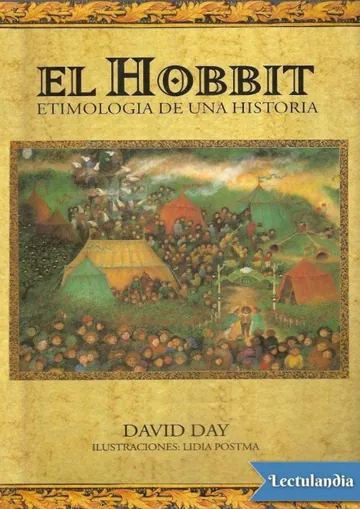 El Hobbit: Etimología de una historia de David Day, portada del libro
