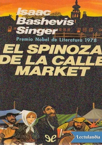 El Spinoza de la calle Market de Isaac Bashevis Singer, portada del libro