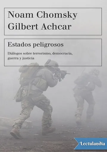 Estados peligrosos de Noam Chomsky, portada del libro