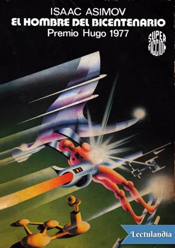 El hombre del Bicentenario de Isaac Asimov, portada del libro