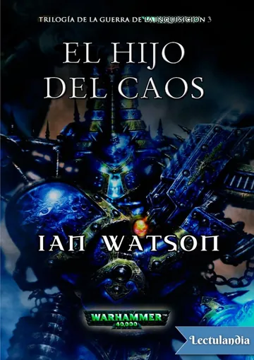 El hijo del caos de Ian Watson, portada del libro