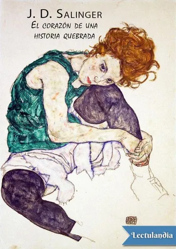 El corazón de una historia quebrada de J. D. Salinger, portada del libro