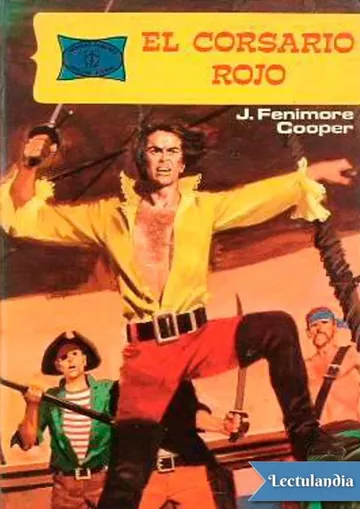 El corsario rojo de James Fenimore Cooper, portada del libro