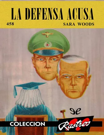 La defensa acusa de Sara Woods, portada del libro