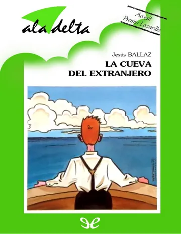 La cueva del extranjero de Jesús Ballaz, portada del libro