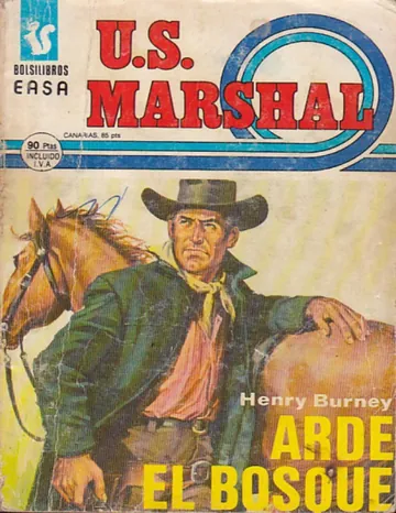 Arde el bosque de Henry Burney, portada del libro