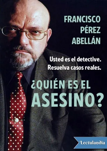 ¿Quién es el asesino? de Francisco Pérez Abellán, portada del libro