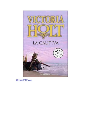 La cautiva de Victoria Holt, portada del libro