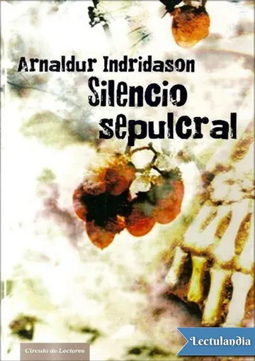 Silencio sepulcral de Arnaldur Indridason, portada del libro