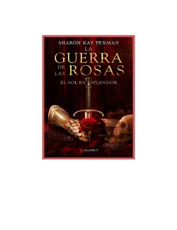 El sol en esplendor- La guerra de las rosas I de Sharon kay Penman, portada del libro