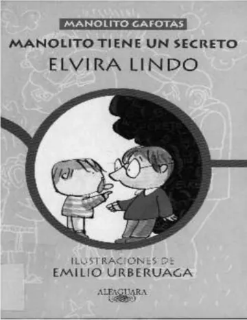 Manolito Gafotas 7 - Manolito tiene un secreto de Elvira Lindo, portada del libro