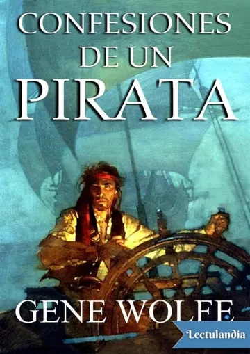 Confesiones de un pirata de Gene Wolfe, portada del libro