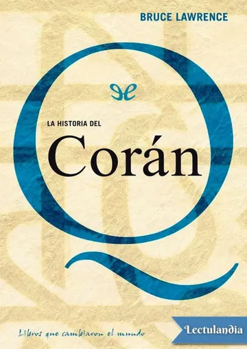 La historia del Corán de Bruce Lawrence, portada del libro