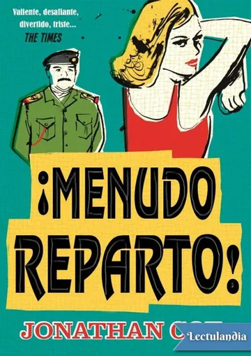 ¡Menudo reparto! de Jonathan Coe, portada del libro