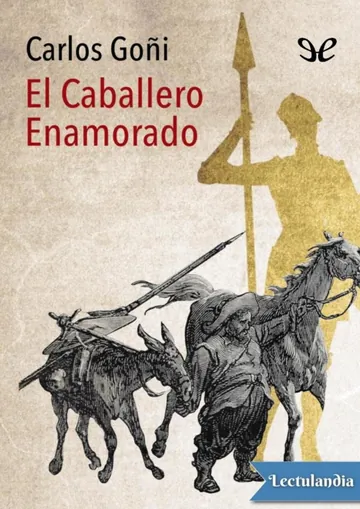 El caballero enamorado de Carlos Goni, portada del libro