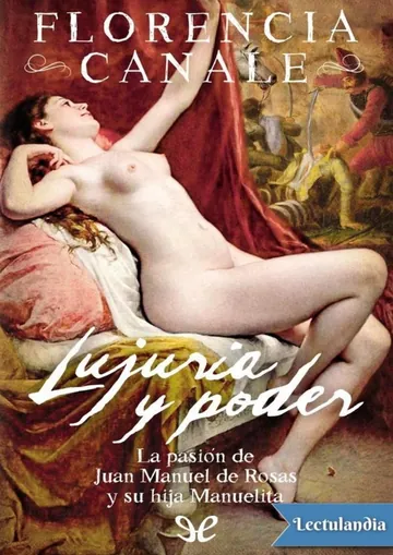 Lujuria y poder de Florencia Canale, portada del libro