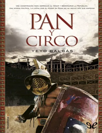 Pan y circo de Yeyo Balbas, portada del libro