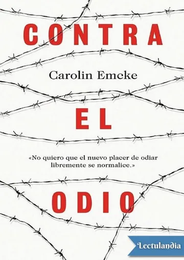Contra el odio de Carolin Emcke, portada del libro