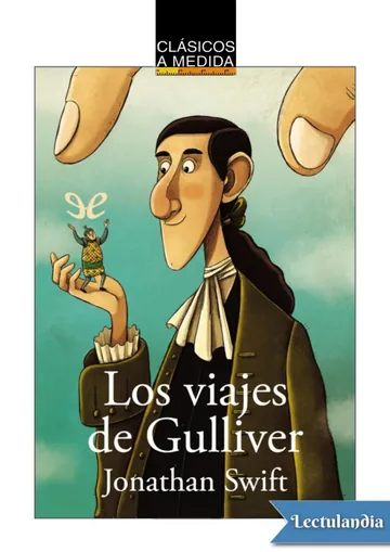 Los viajes de Gulliver de Jonathan Swift, portada del libro