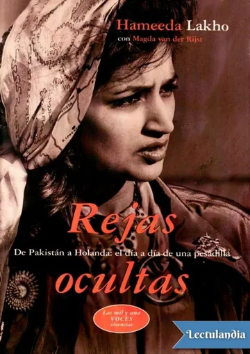 Rejas ocultas de Hameeda Lakho, portada del libro