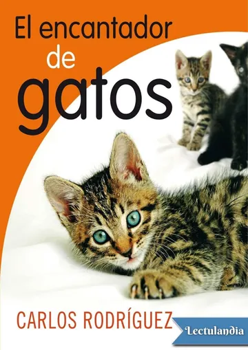 El encantador de gatos de Carlos Rodríguez, portada del libro