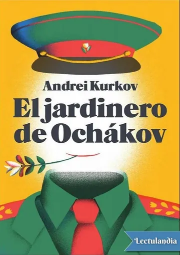 El jardinero de Ochákov de Andrei Kurkov, portada del libro