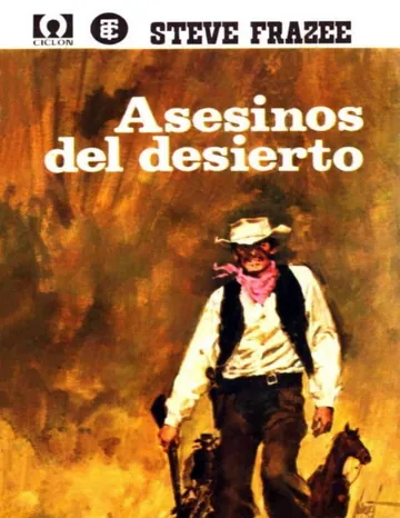Asesinos del desierto de Steve Frazee, portada del libro