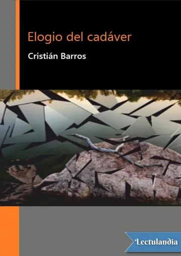 Elogio del cadáver de Cristián Barros, portada del libro