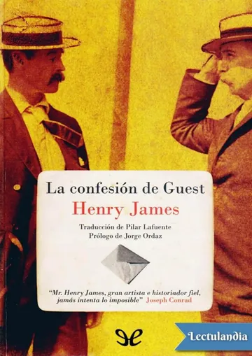 La confesión de Guest de Henry James, portada del libro