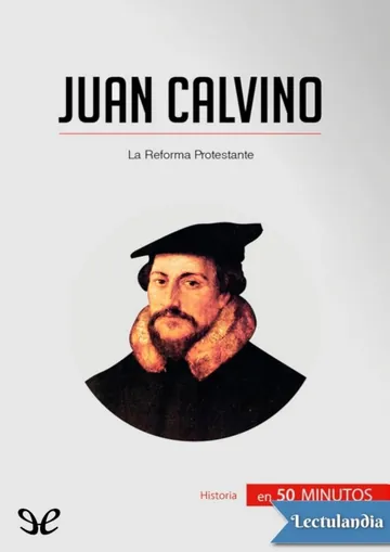 Juan Calvino de Aude Cirier, portada del libro