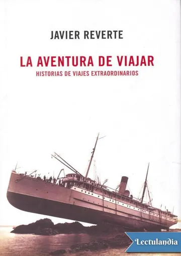 La aventura de viajar de Javier Reverte, portada del libro