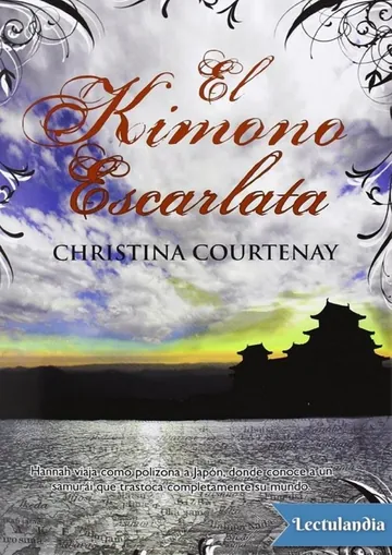 El kimono escarlata de Christina Courtenay, portada del libro