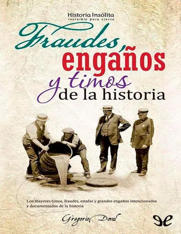Fraudes, enganos y timos de la hist de Gregorio Doval, portada del libro