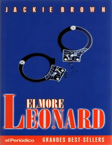 Jackie Brown de Elmore Leonard, portada del libro