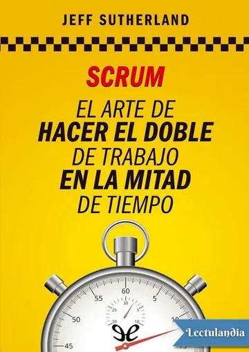Scrum de Jeff Sutherland, portada del libro