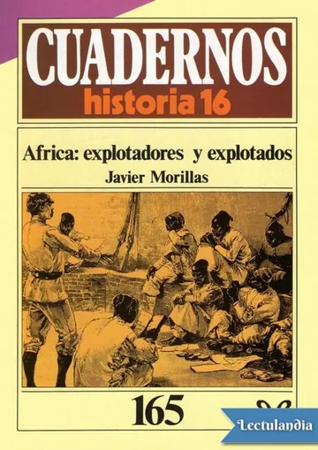 África: explotadores y explotados de Javier Morillas, portada del libro