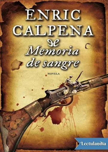 Memoria de sangre de Enric Calpena, portada del libro