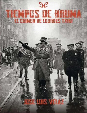 Tiempos de bruma de José Luis Vélaz, portada del libro