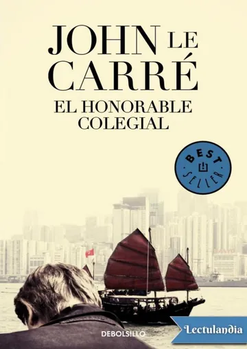 El honorable colegial de John le Carré, portada del libro