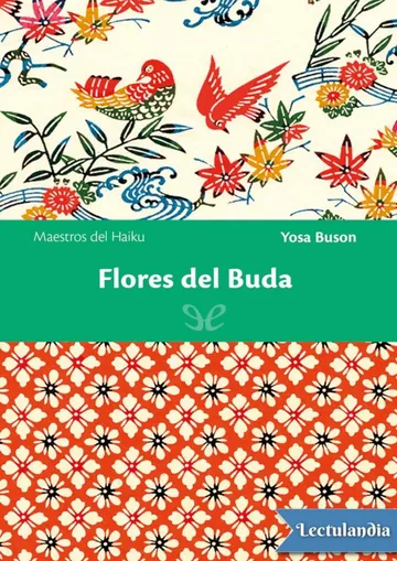 Flores del Buda de Buson Yosa, portada del libro