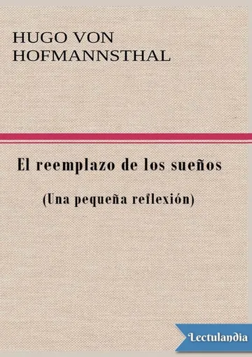 El reemplazo de los sueños de Hugo von Hofmannsthal, portada del libro