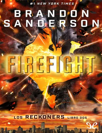 Firefight de Brandon Sanderson, portada del libro