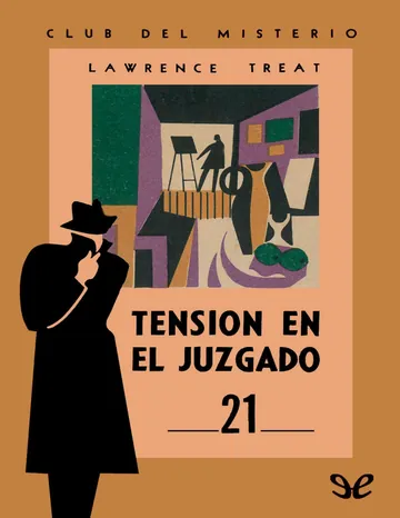 Tensión en el juzgado de Lawrence Treat, portada del libro