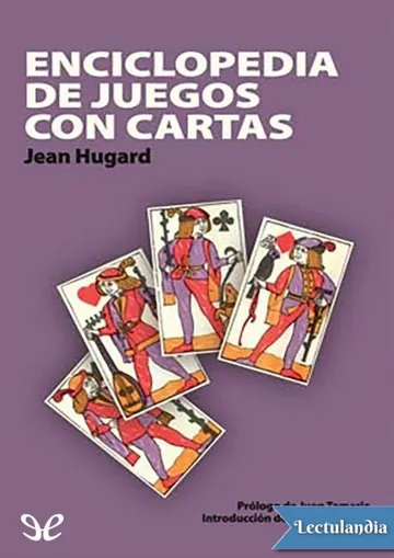 Enciclopedia de juegos con cartas de Jean Hugard, portada del libro
