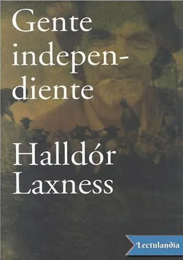 Gente Independiente de Halldór Laxness, portada del libro