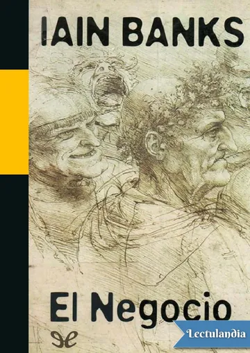 El negocio de Iain M. Banks, portada del libro