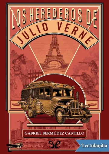 Los herederos de Julio Verne de Gabriel Bermúdez Castillo, portada del libro