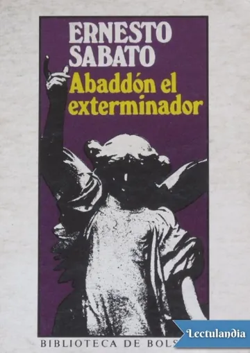 Abbadón el exterminador de Ernesto Sabato, portada del libro